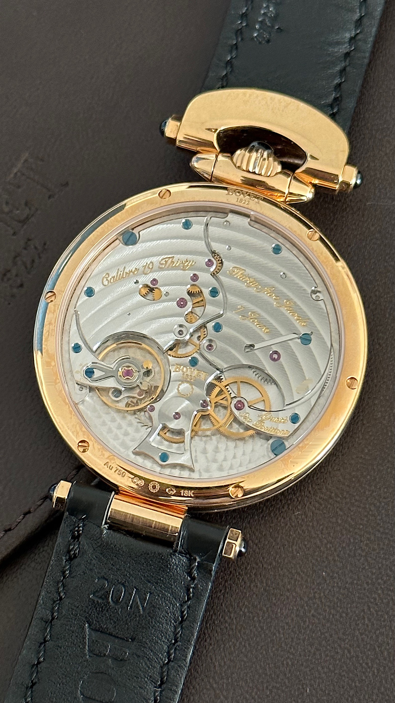 Bovet Fleurier 19Thirty - Strap