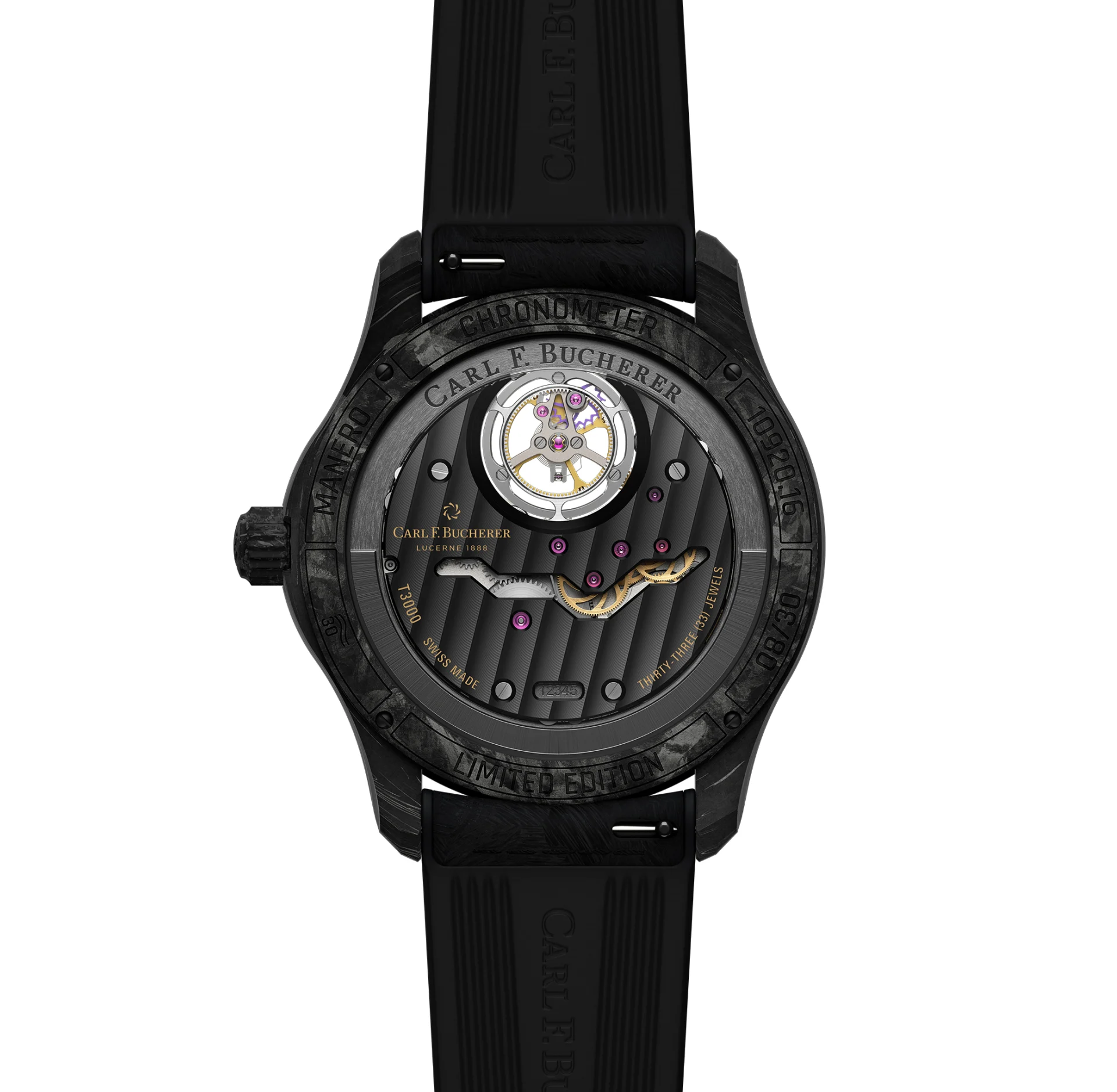 Manero Tourbillon Black