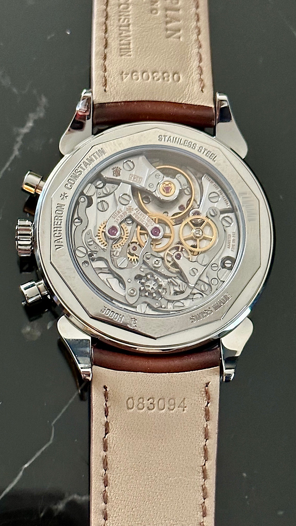 Movement of Vacheron Constantin Historiques Cornes de Vache 1955